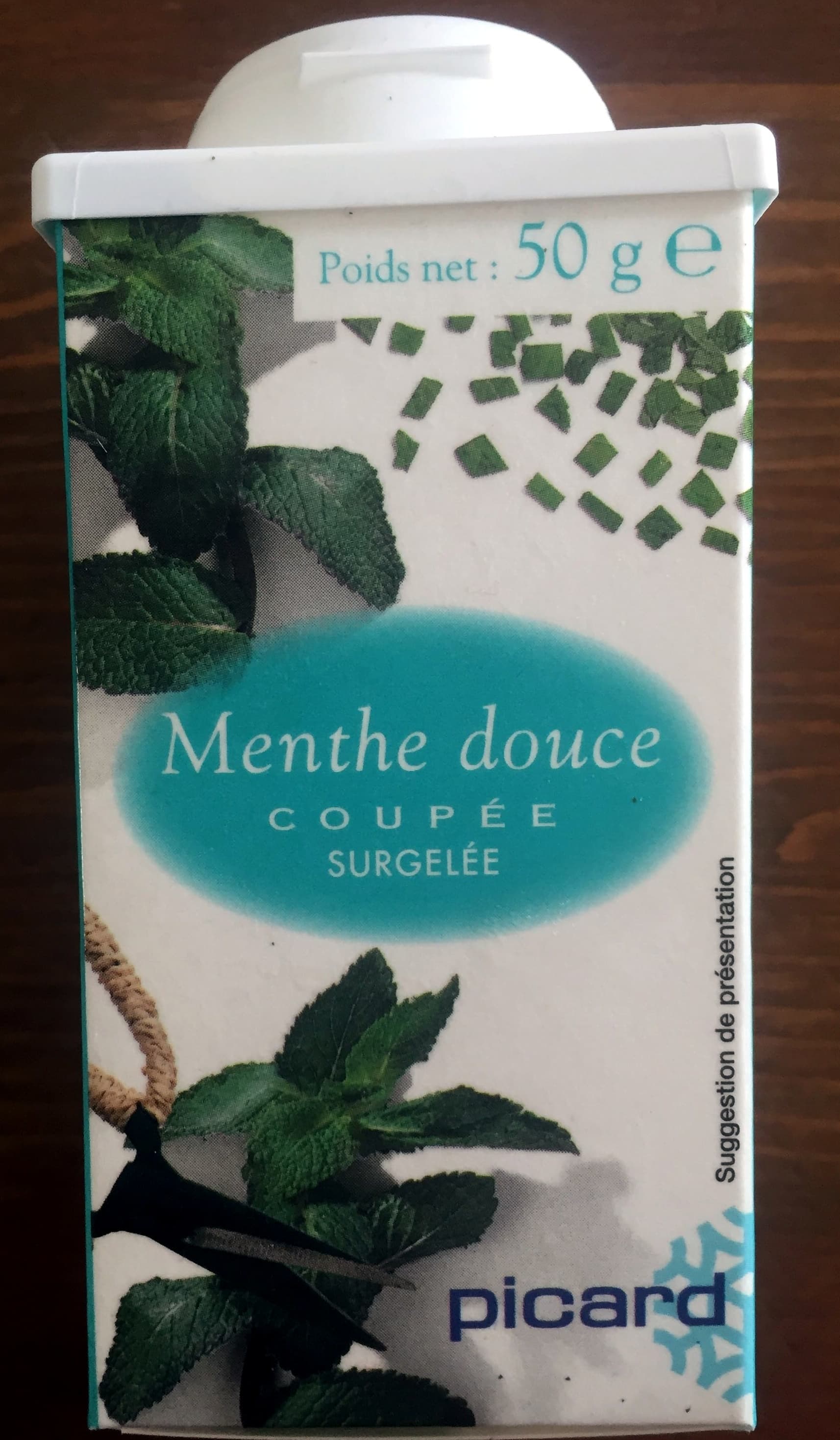 Picard Menthe douce coupée packshot