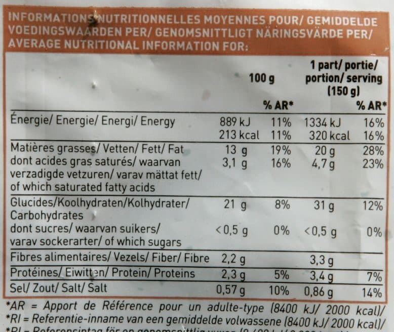 Picard Poêlée de pommes de terre à la Sarladaise packshot
