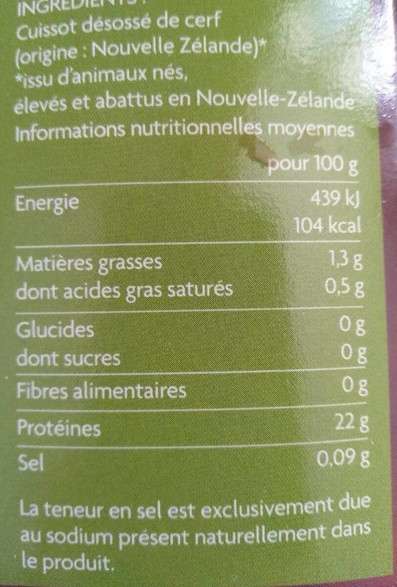 Picard Pavés de cerfs x4 packshot