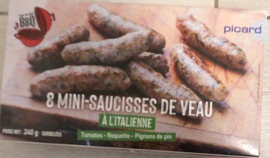 Picard 8 mini-saucisses de veau à l'italienne packshot