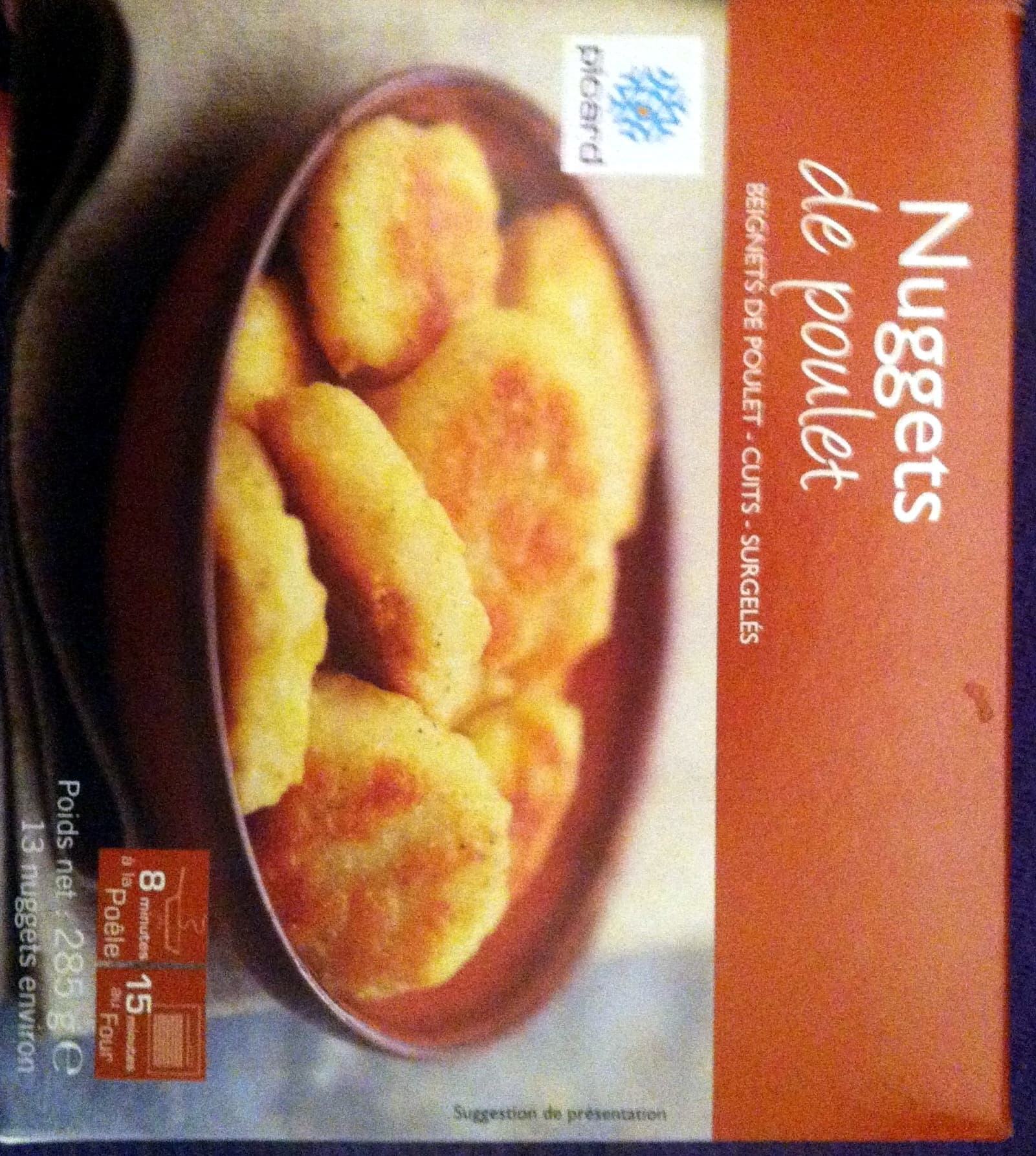Picard Nuggets de poulet surgelés - 285 g - Picard packshot