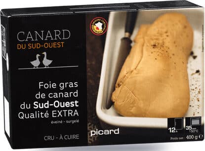 Picard Foie Gras Cru De Canard Du Sud-ouest packshot