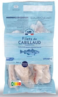 Picard Filets de Cabillaud packshot