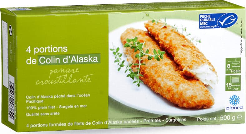 Picard 4 portions de Colin d'Alaska packshot