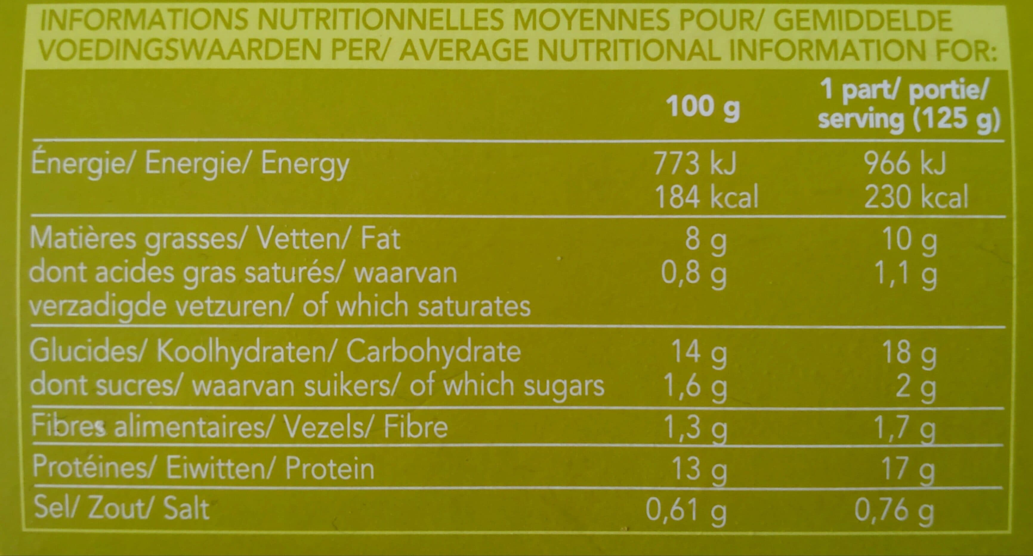 Picard 4 portions de Colin d'Alaska packshot