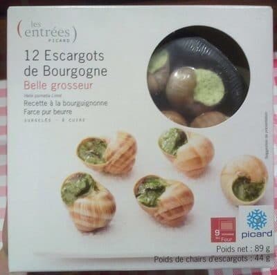 Picard Escargots De Bourgogne packshot