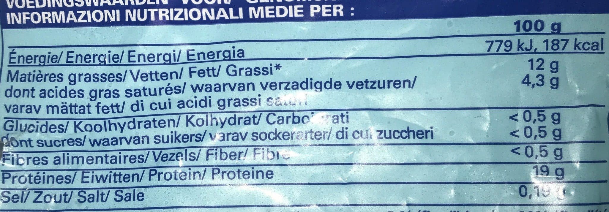 Picard Filets de sardines avec peau packshot