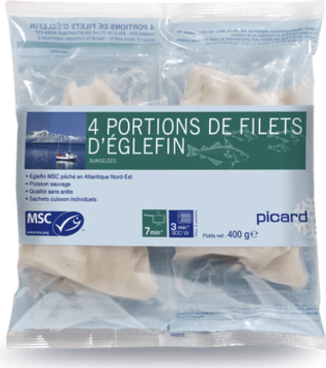 Picard Portions de filmets d'églefin packshot
