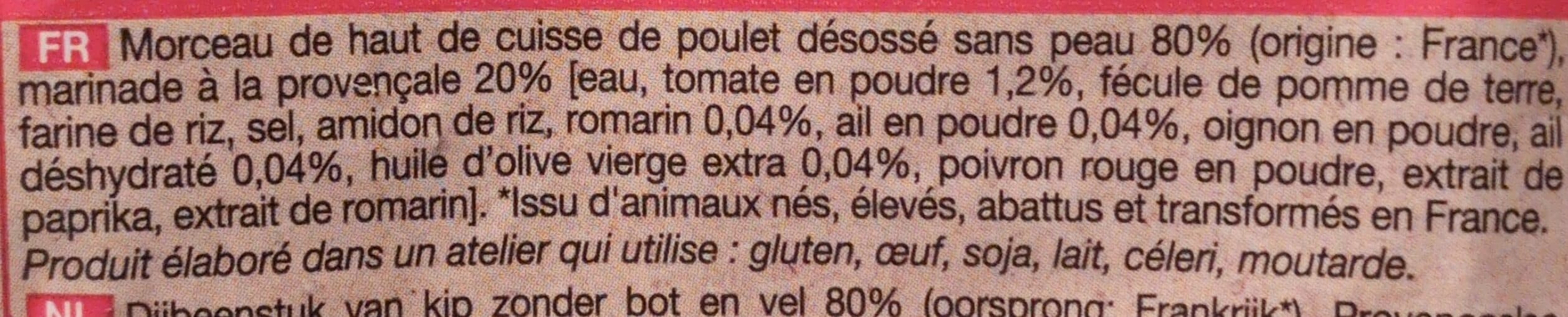 Picard Bouchées de Poulet à la provençale packshot