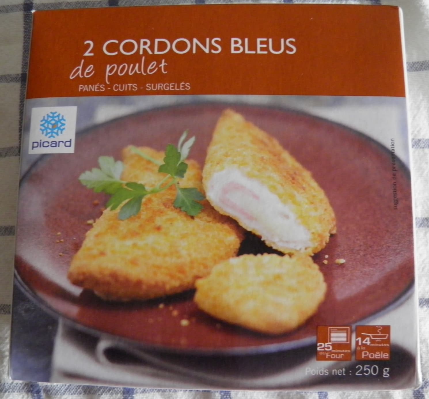 Picard 2 Cordons Bleus de Poulet packshot