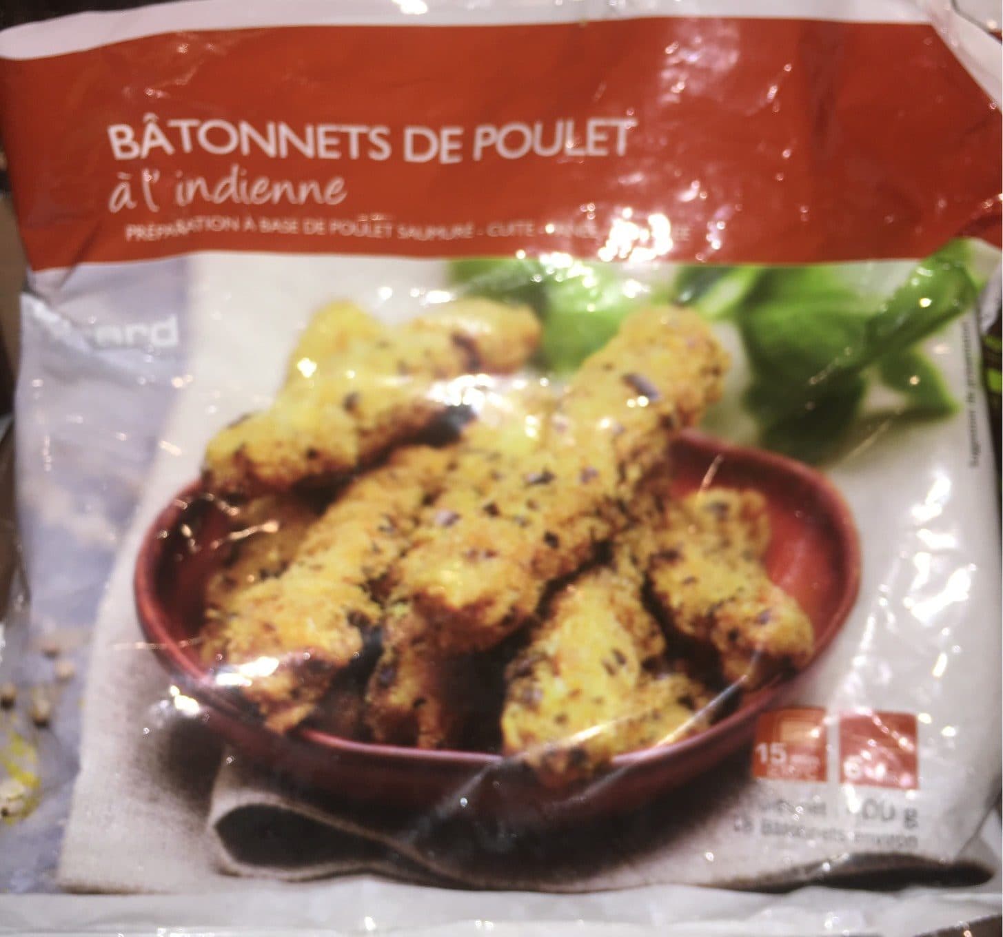Picard Bâtonnets de Poulet à l'Indienne packshot