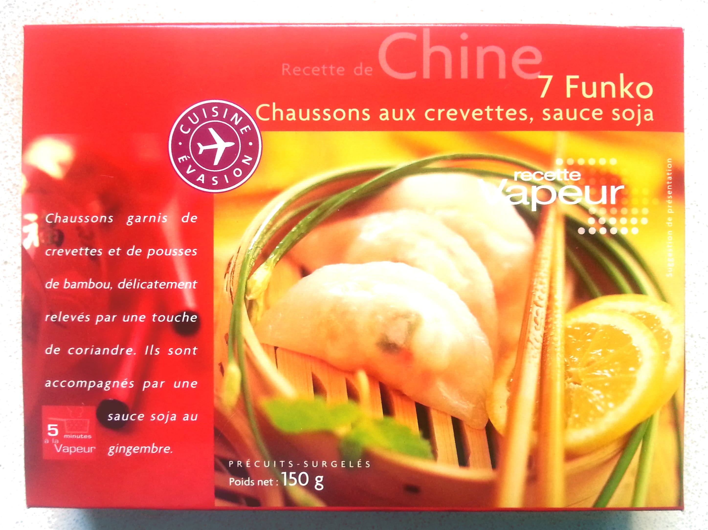 Picard Funko Chaussons aux crevettes, sauce soja packshot