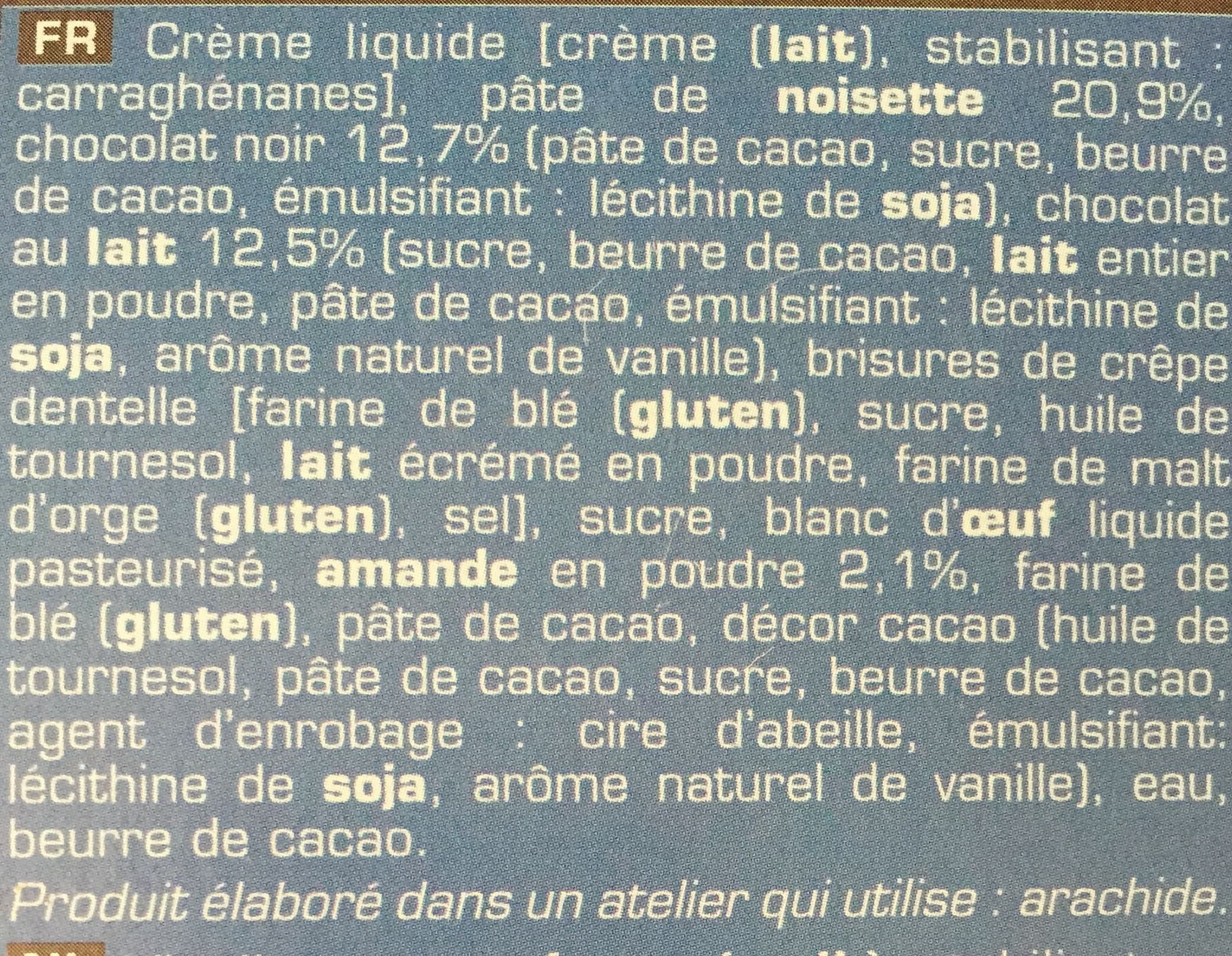 Picard Petit trianon - Croquant au chocolat packshot