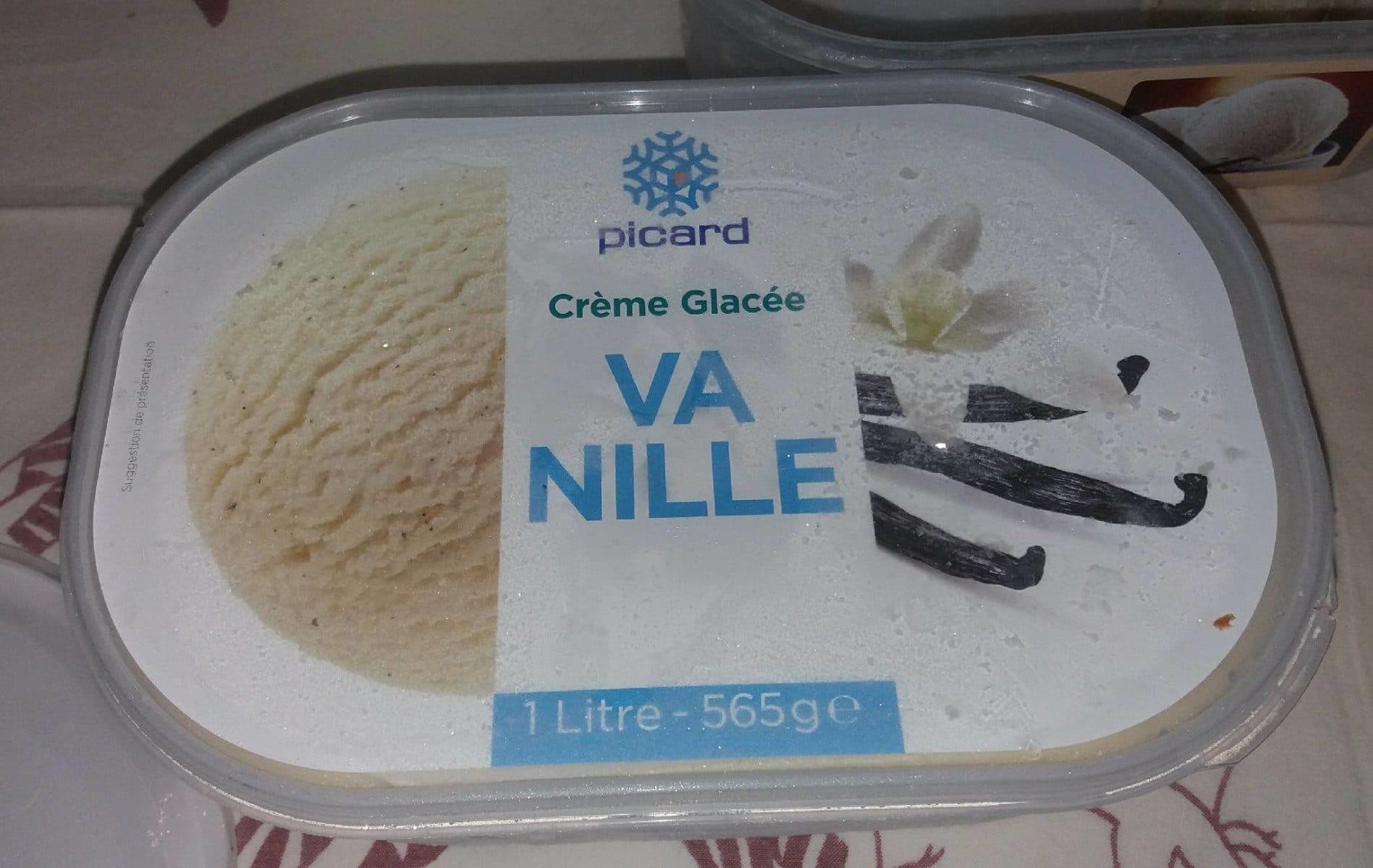 Picard Crème glacée vanille packshot