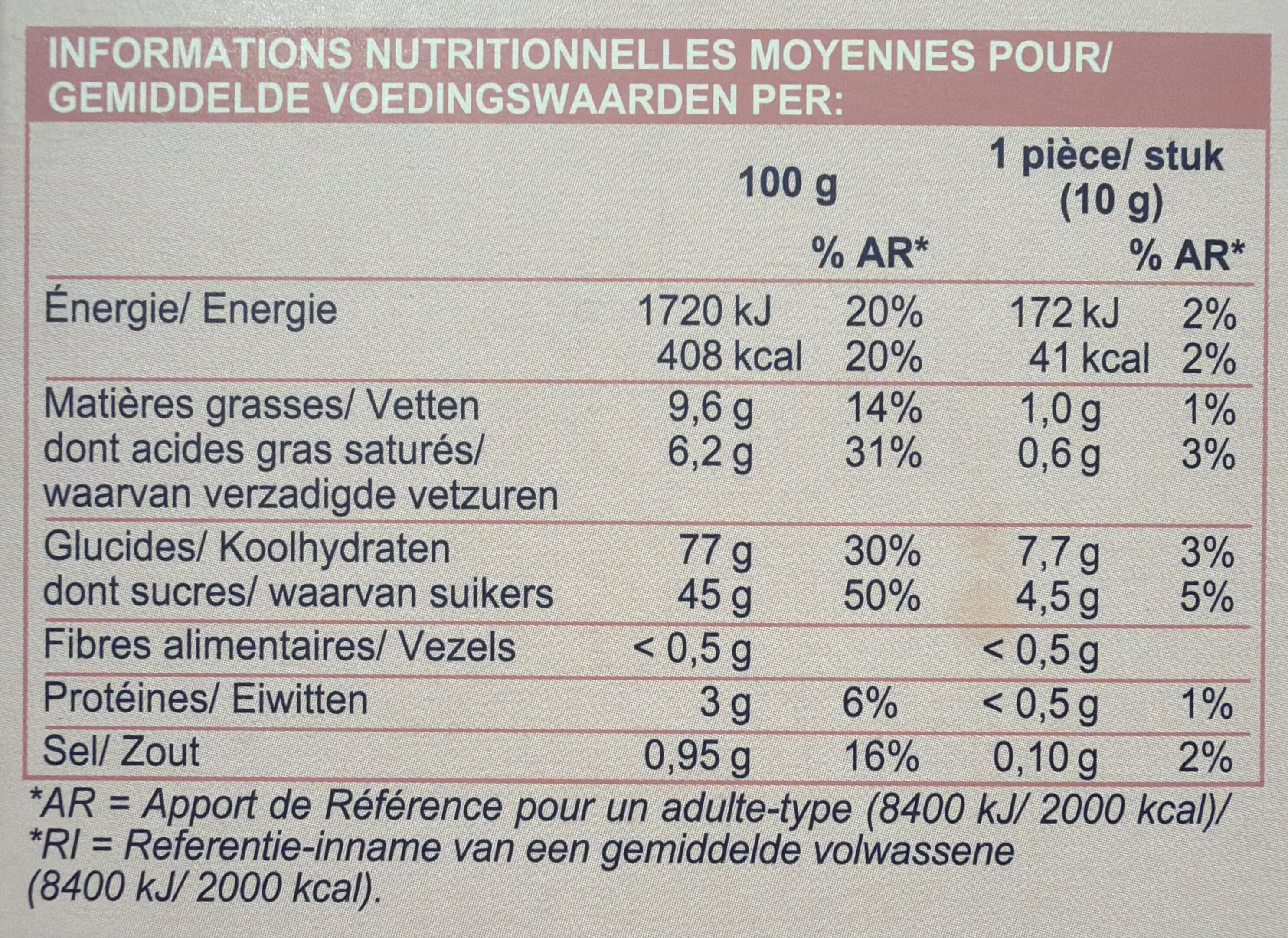 La petite épicerie par Picard Caramels au beurre salé packshot