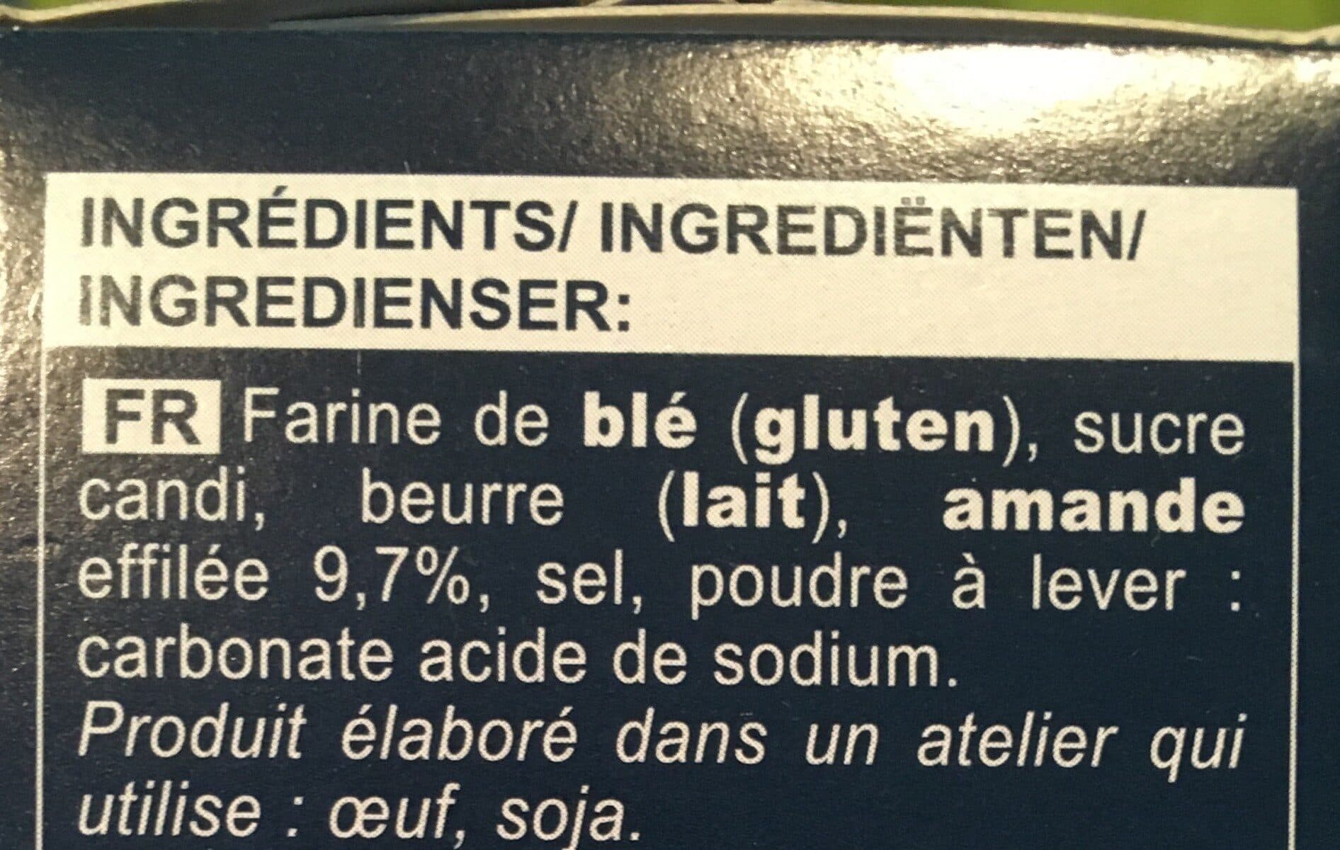 Picard Feuillets aux amandes packshot