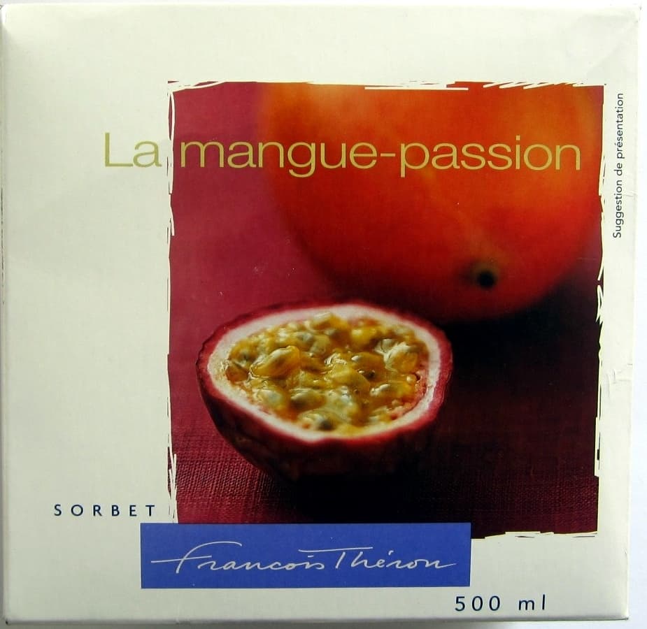 François Théron Sorbet la mangue-passion packshot