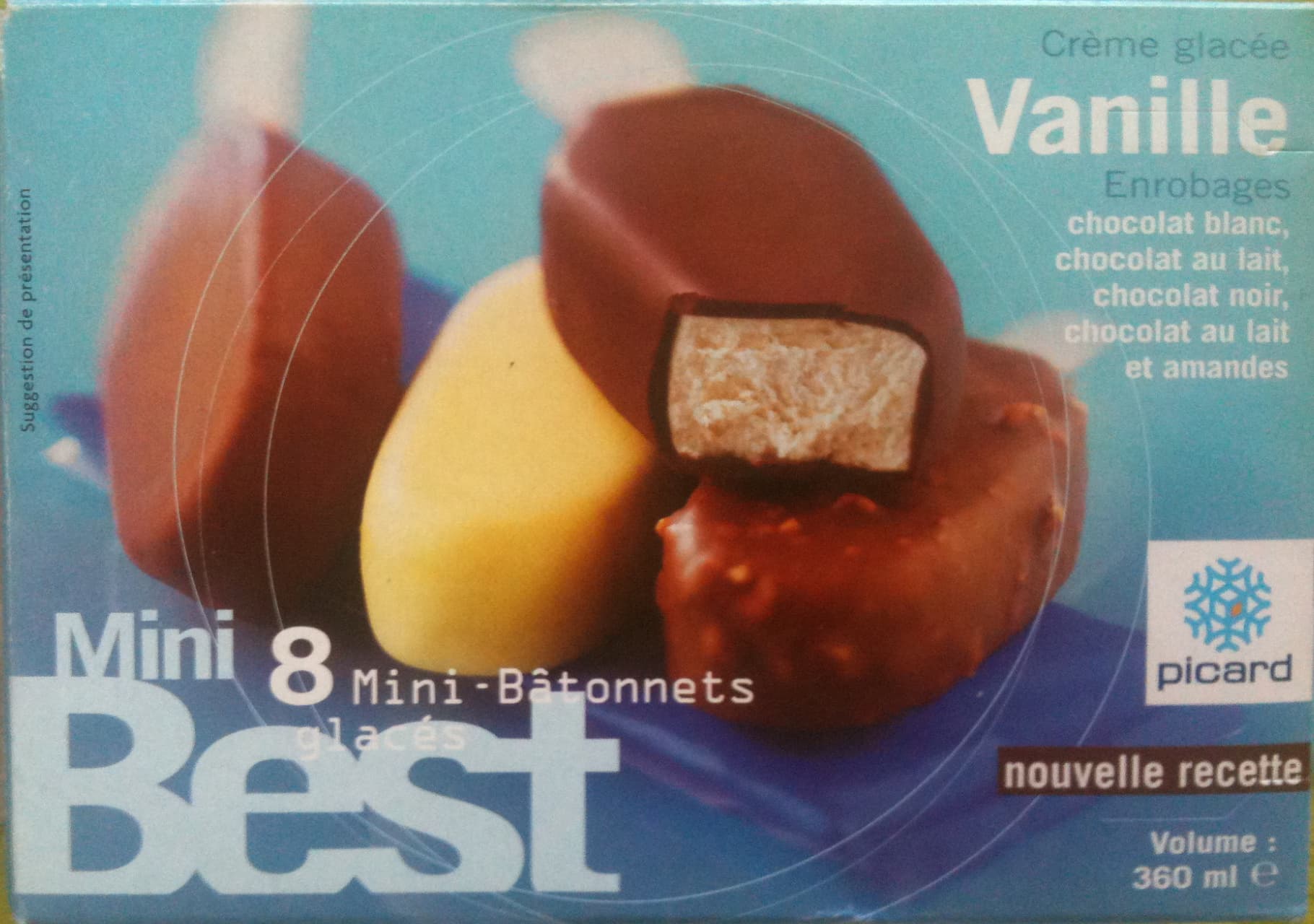 Picard Mini Best 8 Mini-bâtonnets glacés packshot