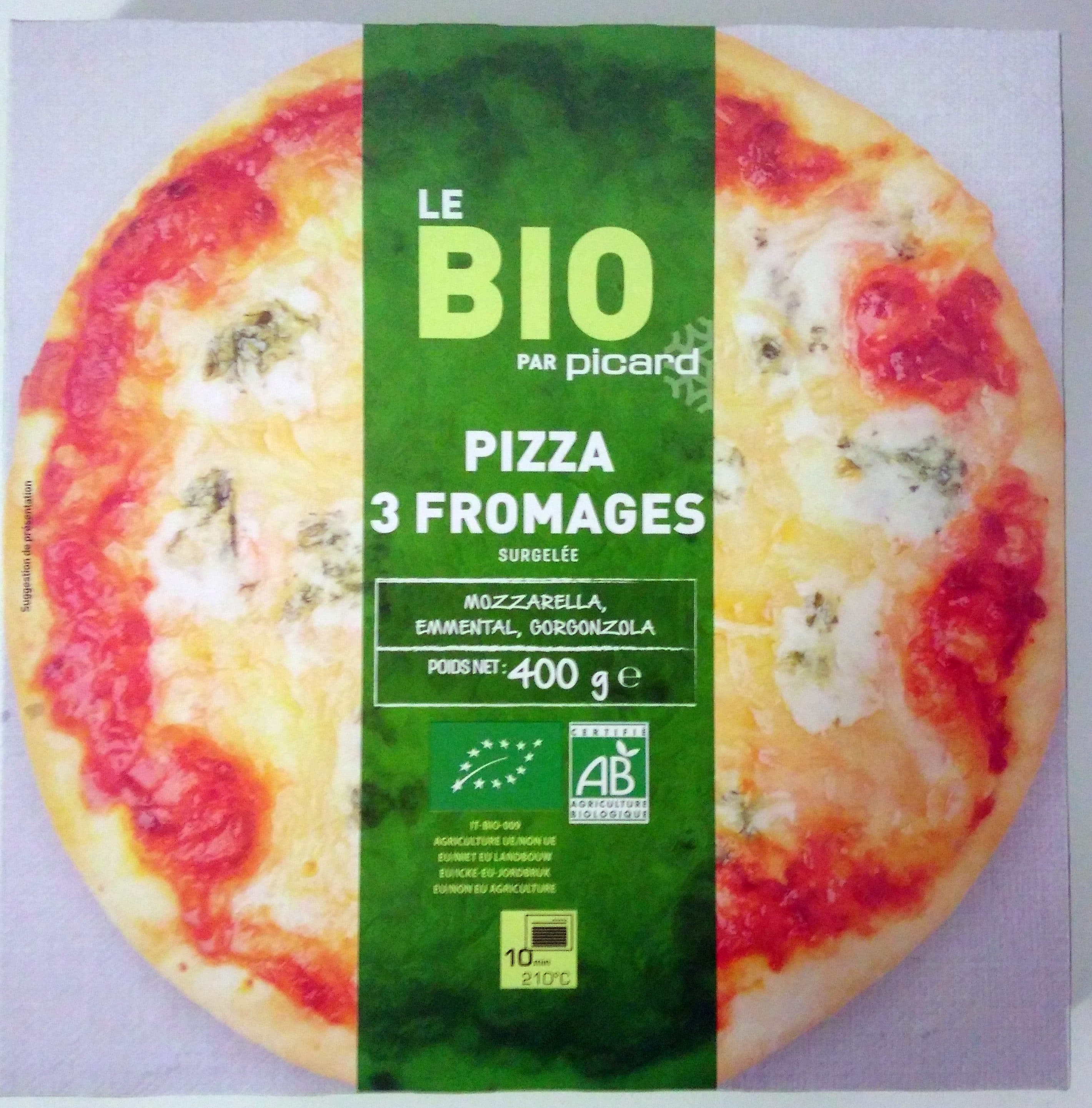 picard Pizza 3 Fromages packshot