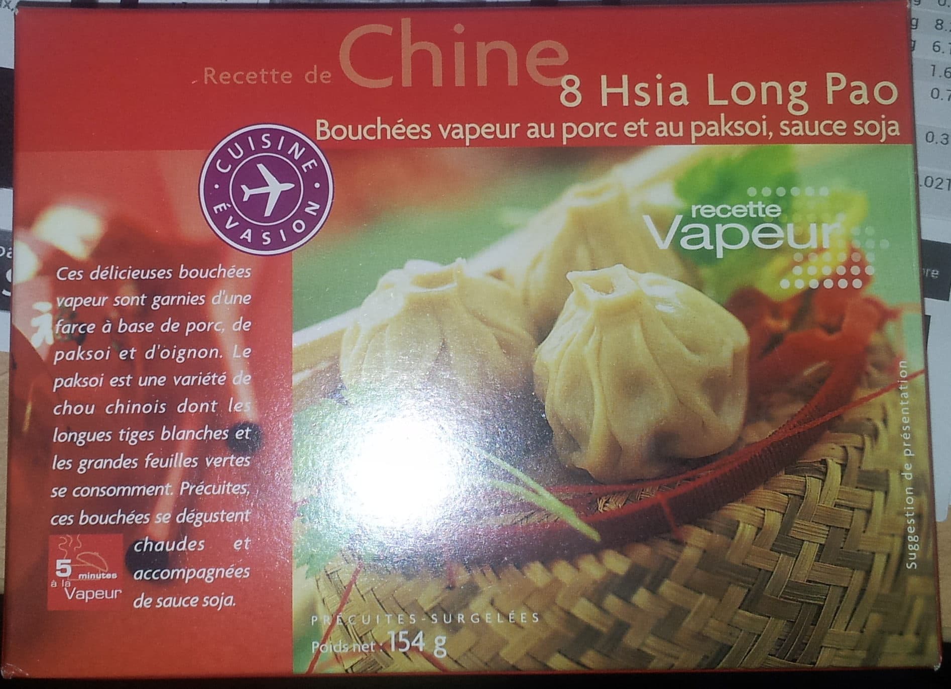 Cuisine Évasion 8 Hsia Long Pao packshot