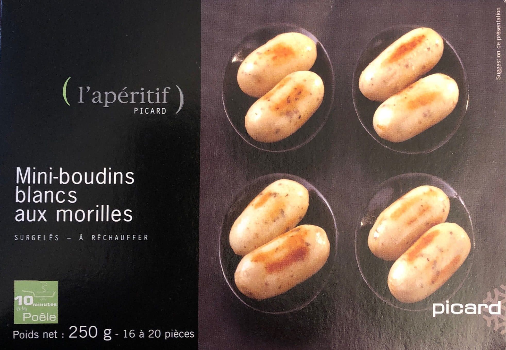 Picard Mini-Boudins Blancs aux Morilles packshot