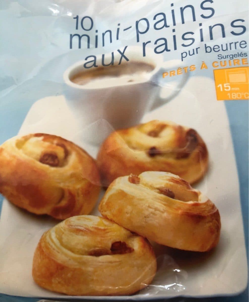 Picard Mini Pain aux Raisins packshot