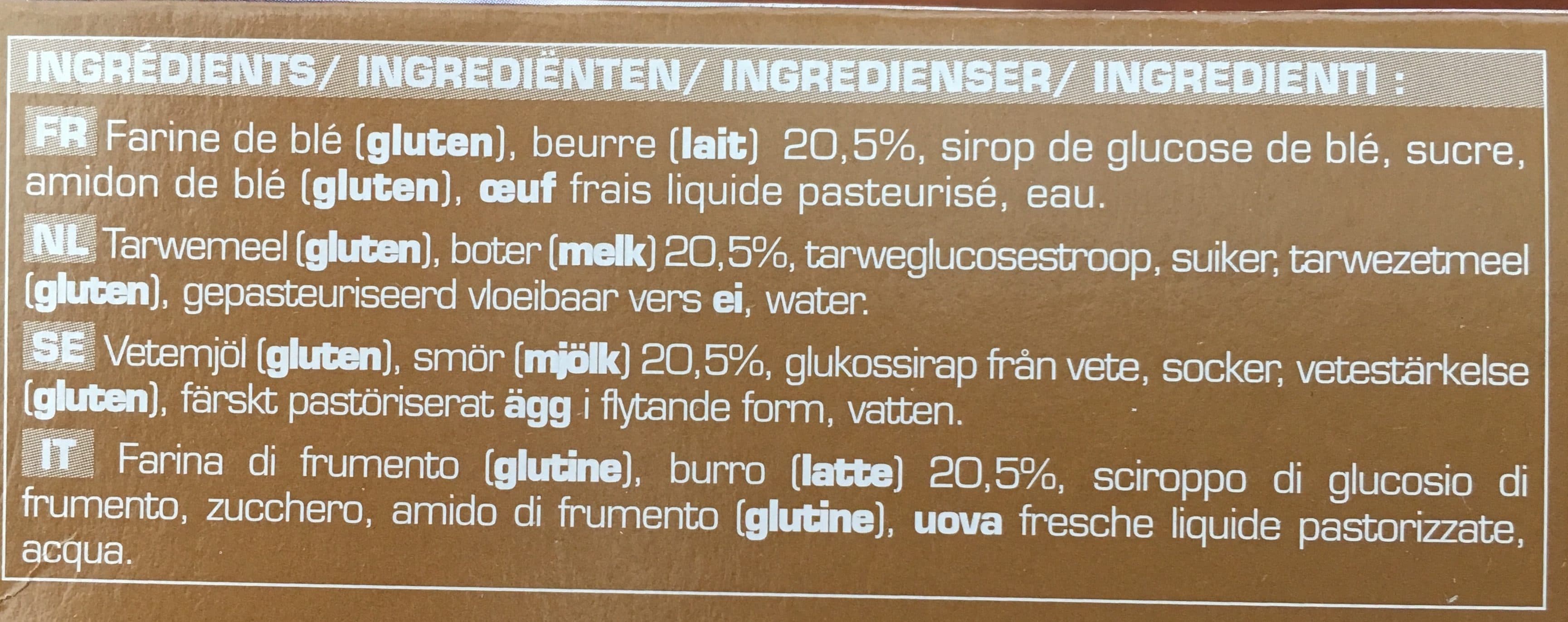 Picard 2 pâtes sablées pur beurre pré-étalées packshot