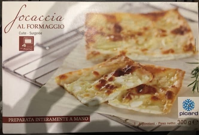 Picard Foccacia al Formaggio packshot