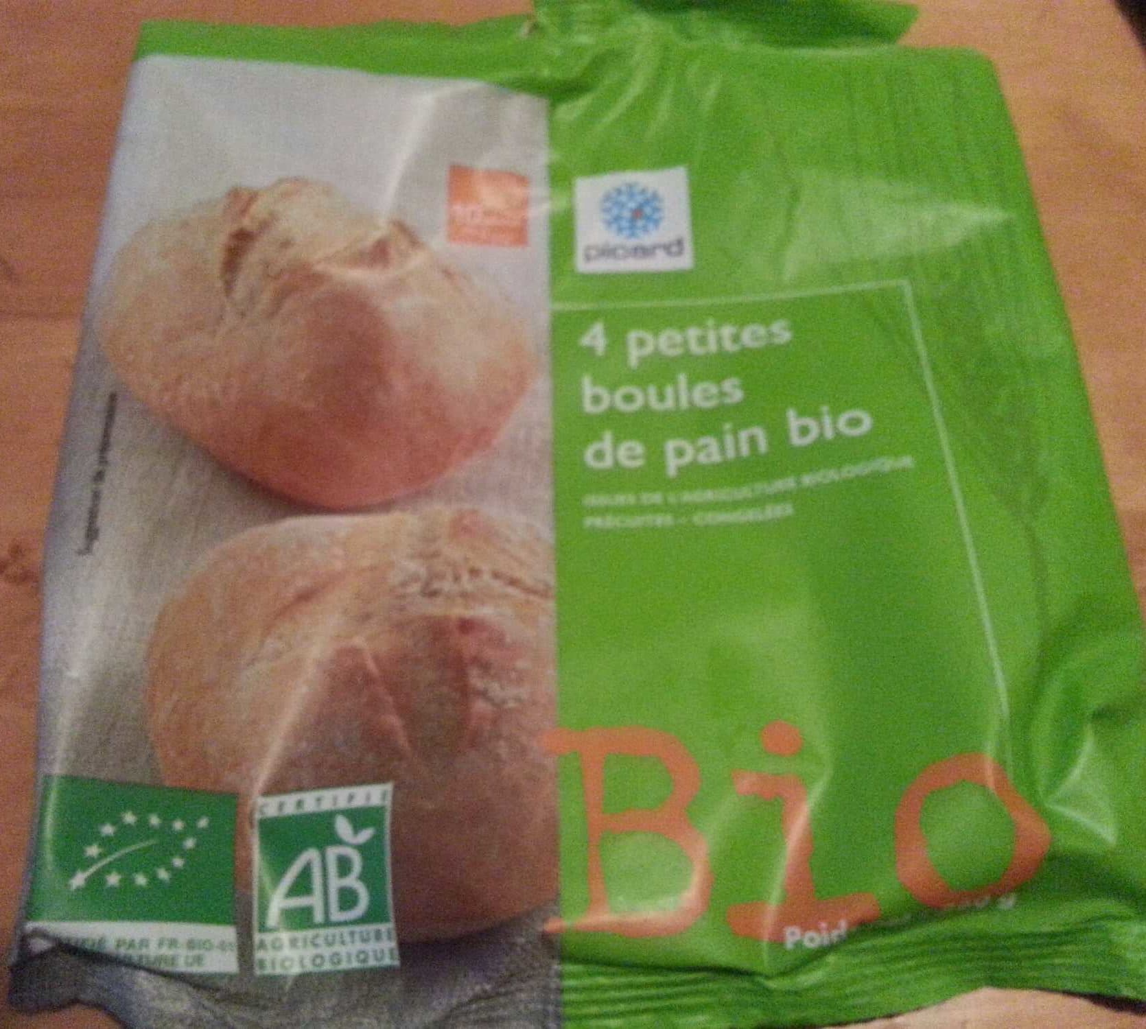 Picard 4 Petites Boules de Pain Bio packshot