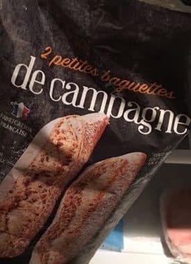 Picard 2 petites baguettes de campagne packshot