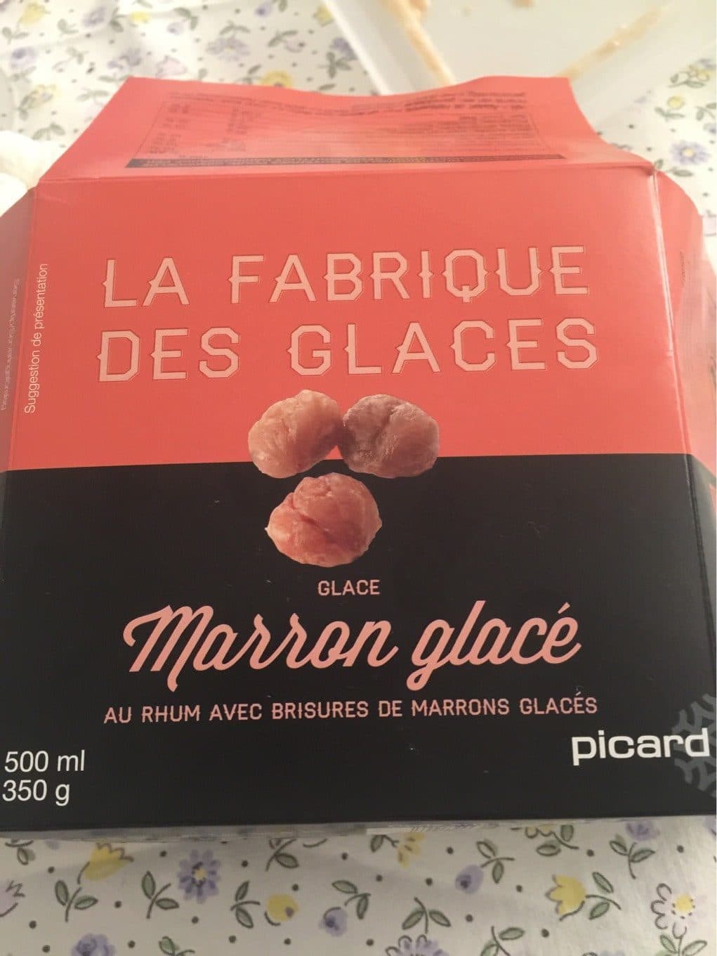 Picard Le marron glacé packshot