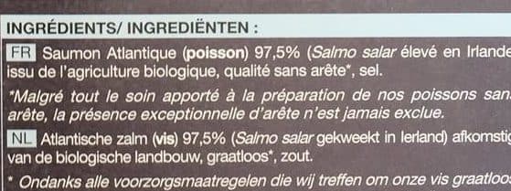Picard Saumon Bio Fumé d'Irlande packshot