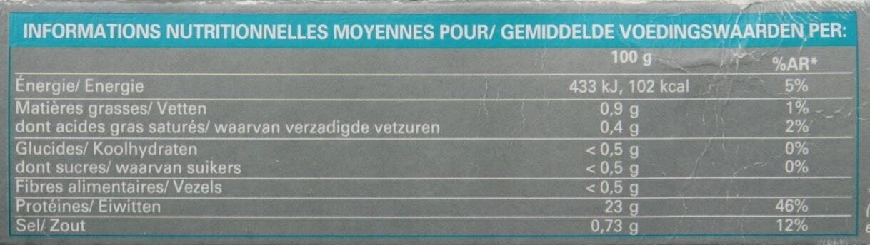 Picard Crevettes "Gambas" entières crues packshot