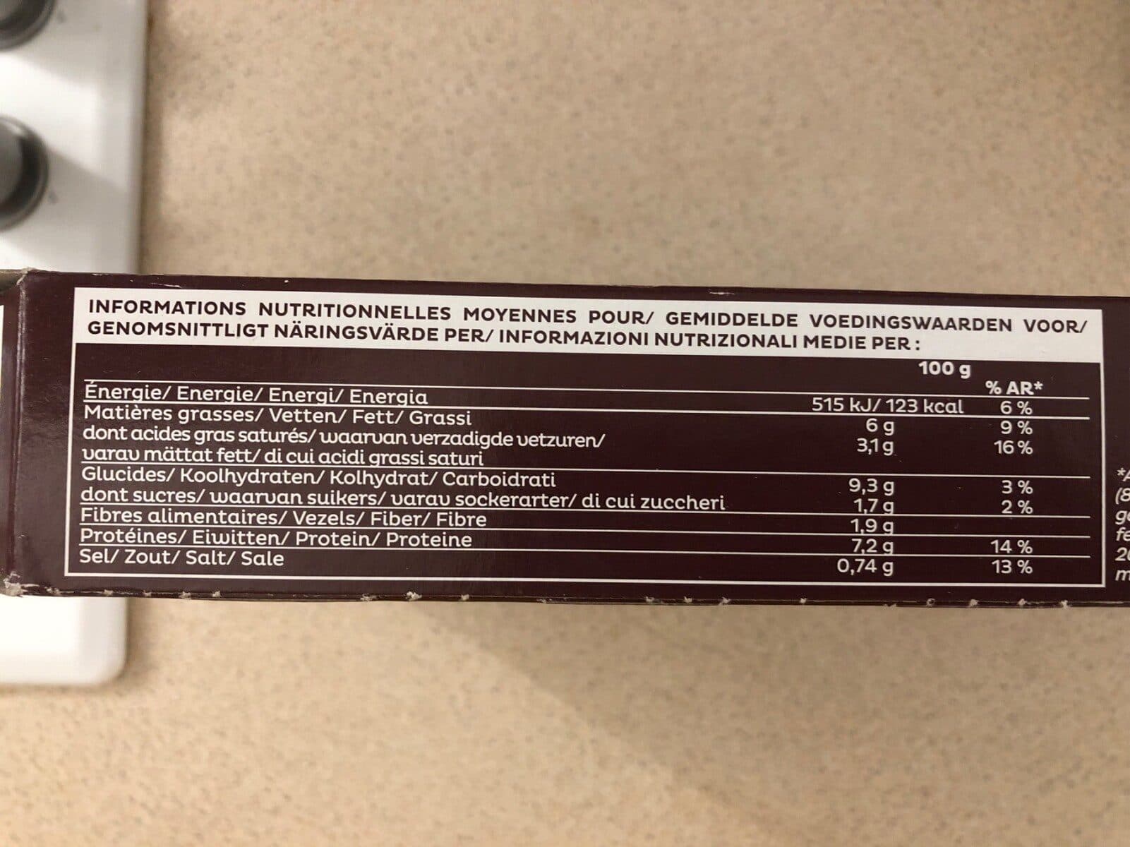 Picard Cannelloni Bolognaise packshot