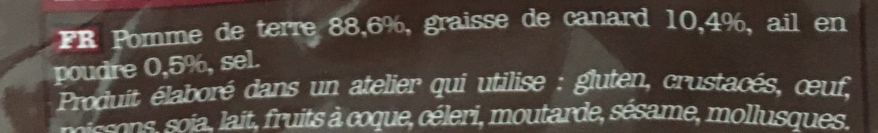 Picard Frites à la graisse de canard packshot