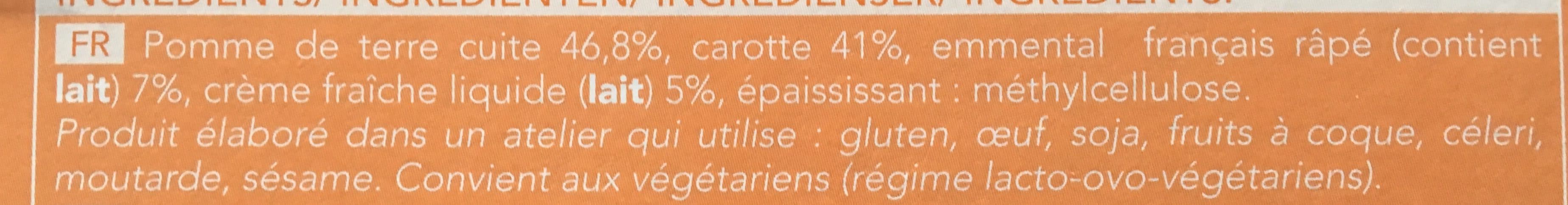 Picard Oursons de Purée de Pomme de Terre, Carotte Cuisinée packshot