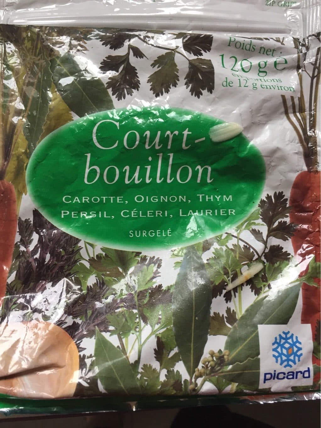 Picard Court-Bouillon packshot