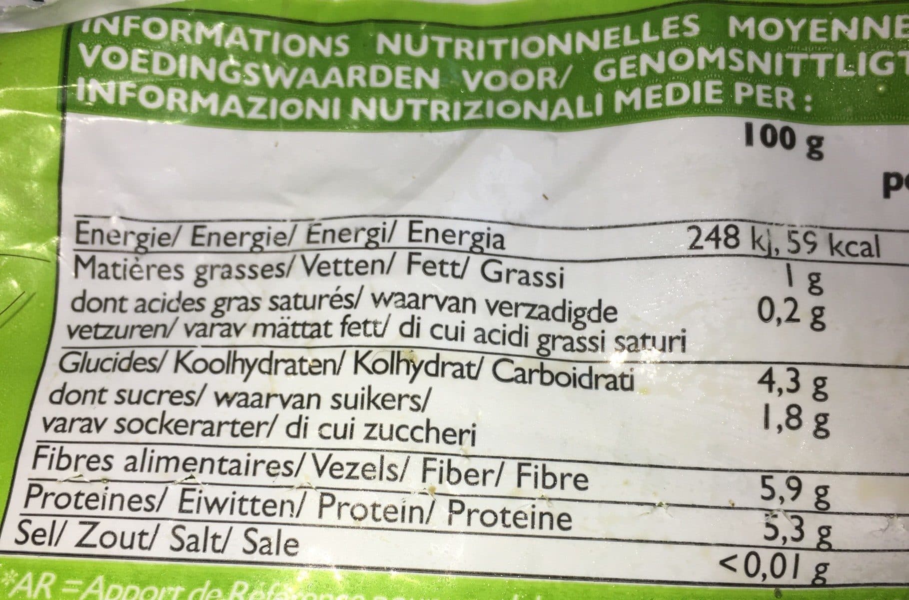 Picard Purée de petit pois packshot