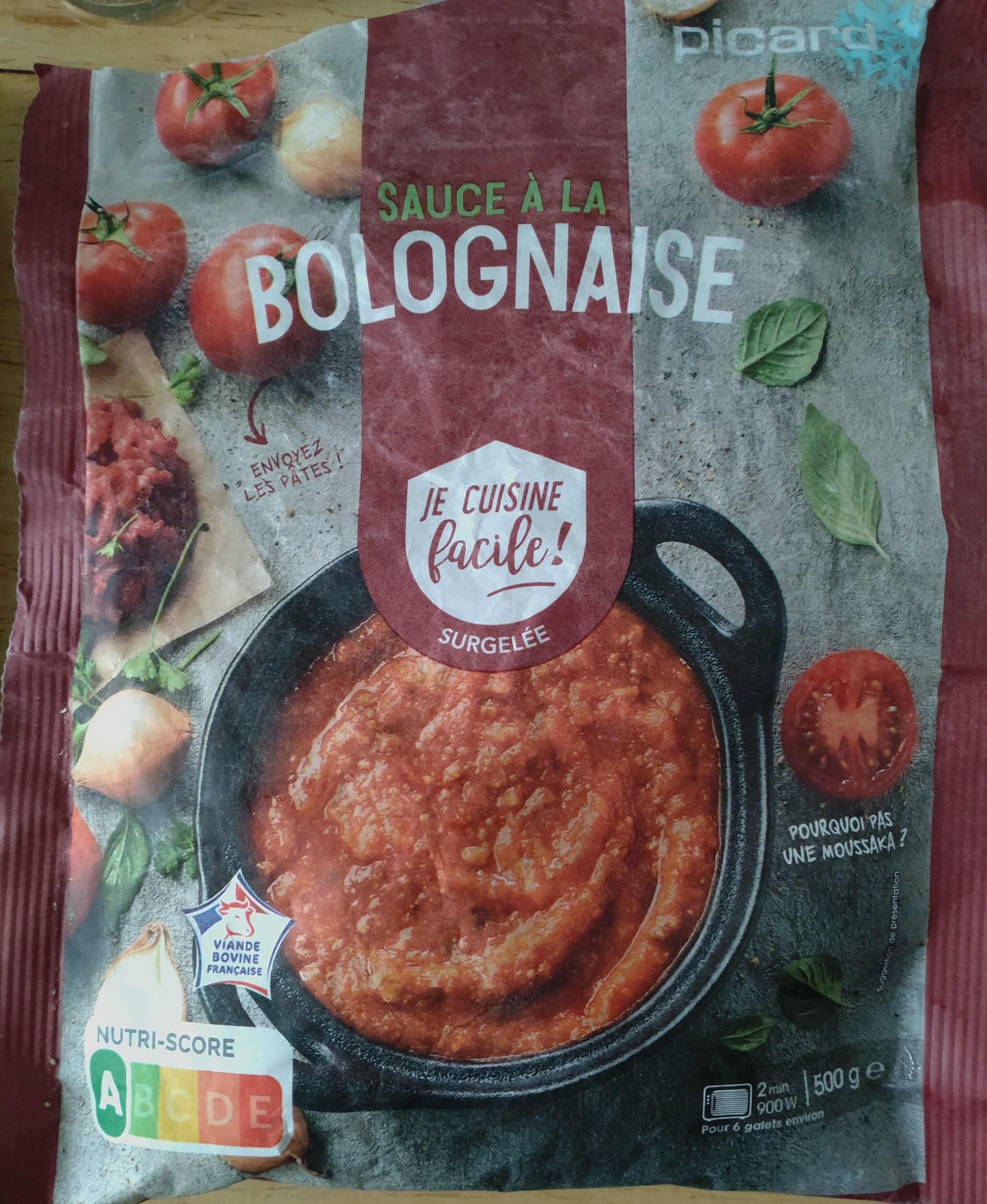 Picard Sauce Bolognaise packshot