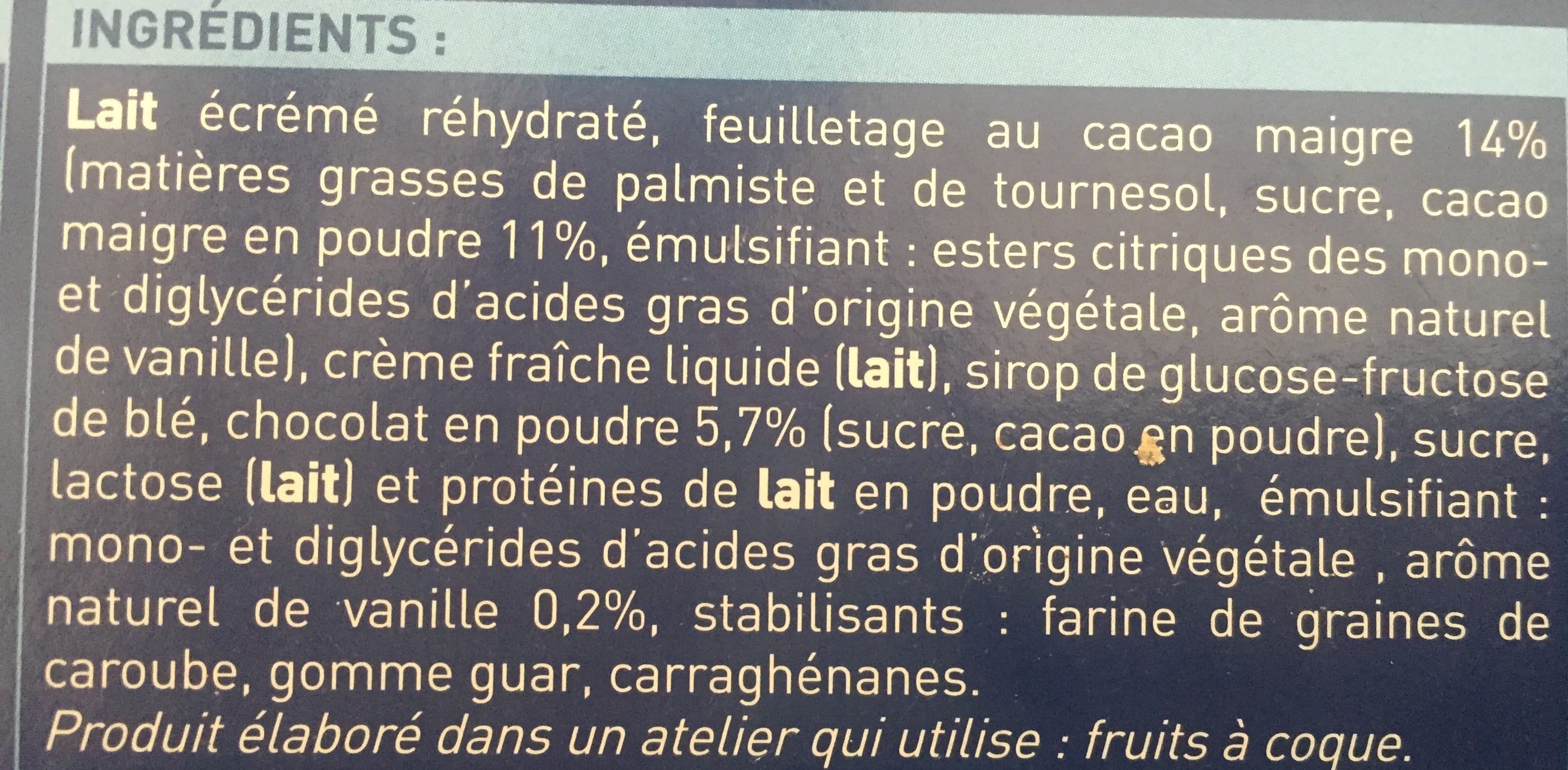 Picard Adagio Vanille-chocolat packshot