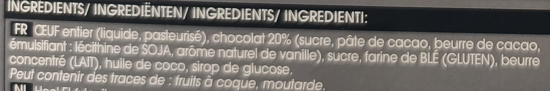 Picard 12 Mini-Moelleux au Chocolat packshot