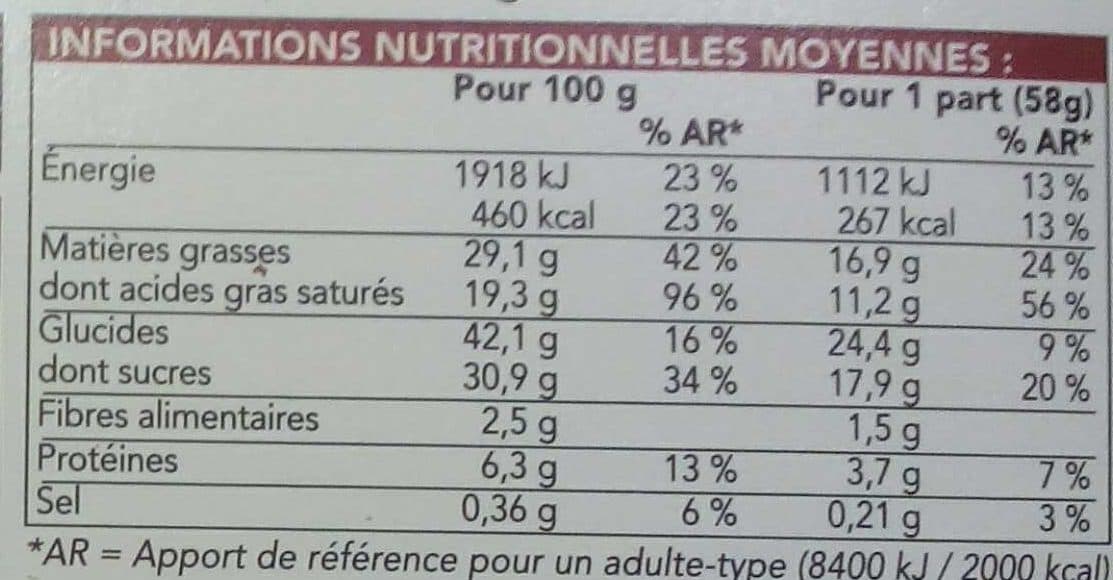Picard Cake pur beurre au chocolat cuit surgelé packshot