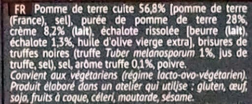 Picard Ecrasée de Pomme de Terre aux Truffes noires packshot