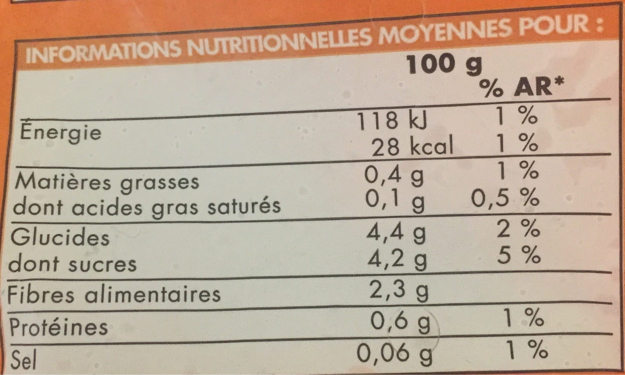Picard Jeunes Carottes Extra-Fines packshot