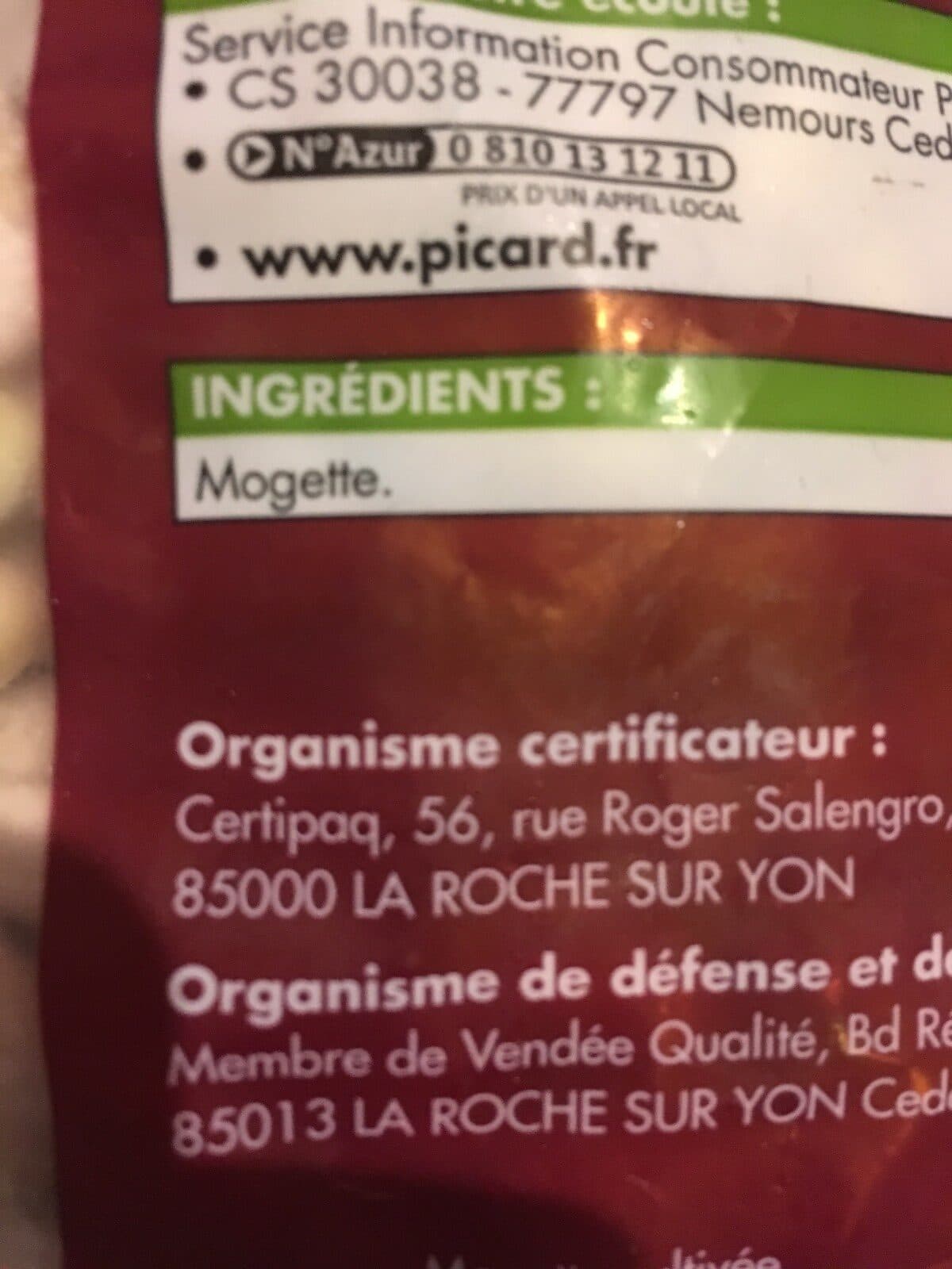 Picard Mogette de Vendée packshot