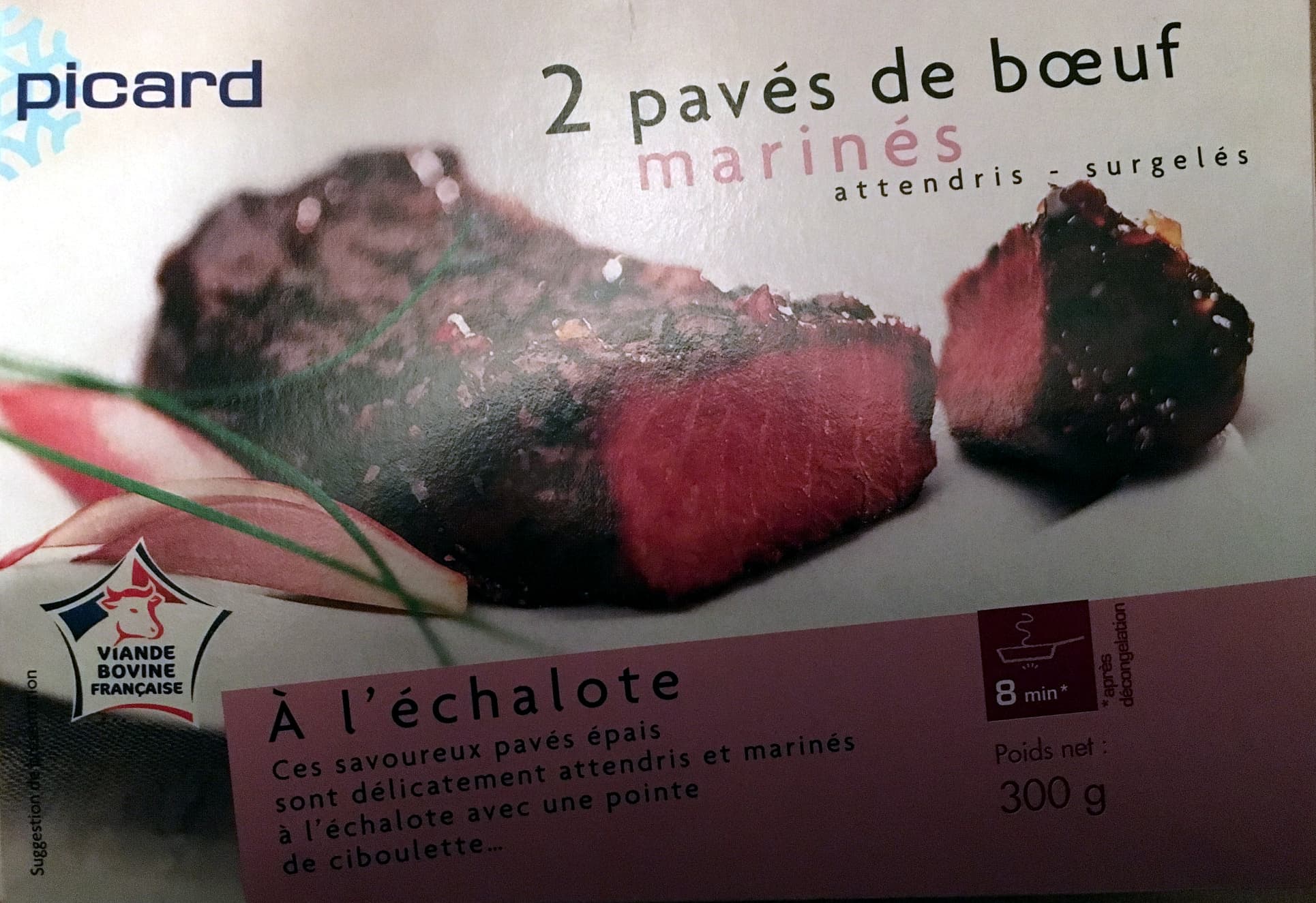 Picard Pavés de Bœuf Marinés packshot