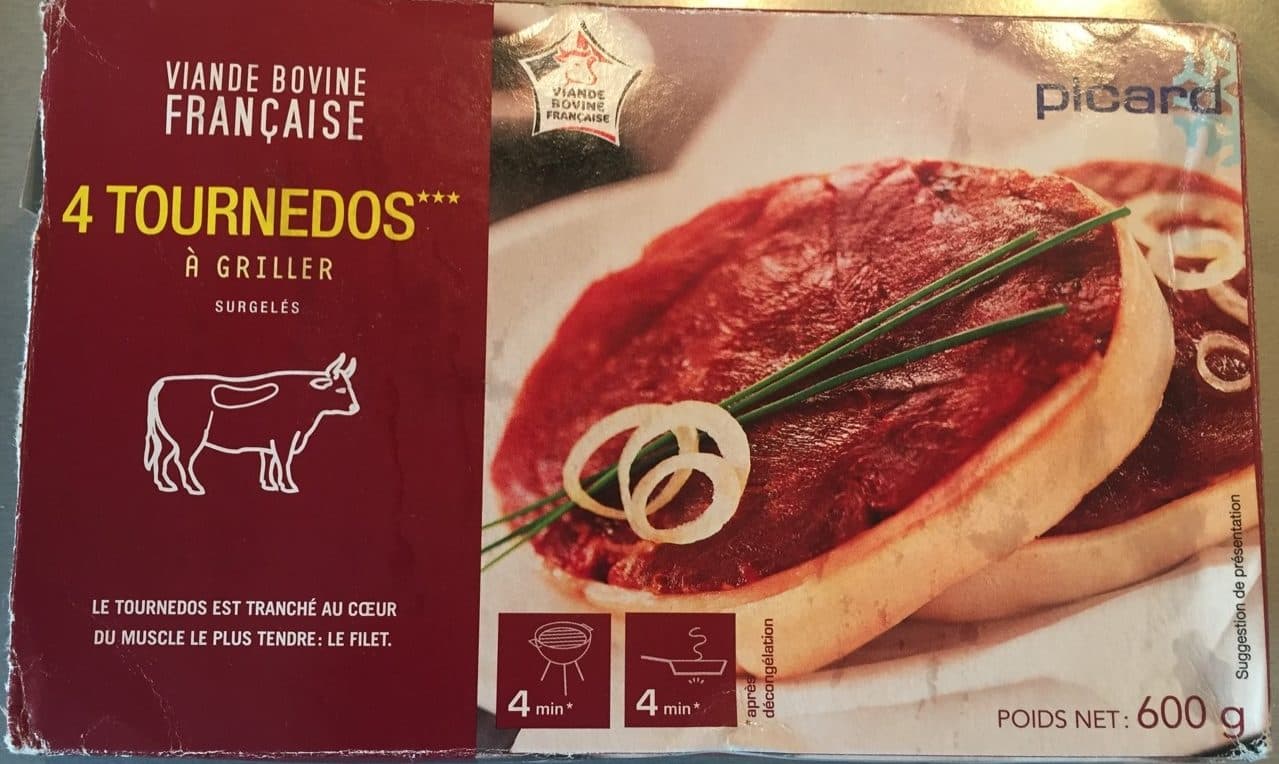 Picard 4 Tournedos à Griller packshot