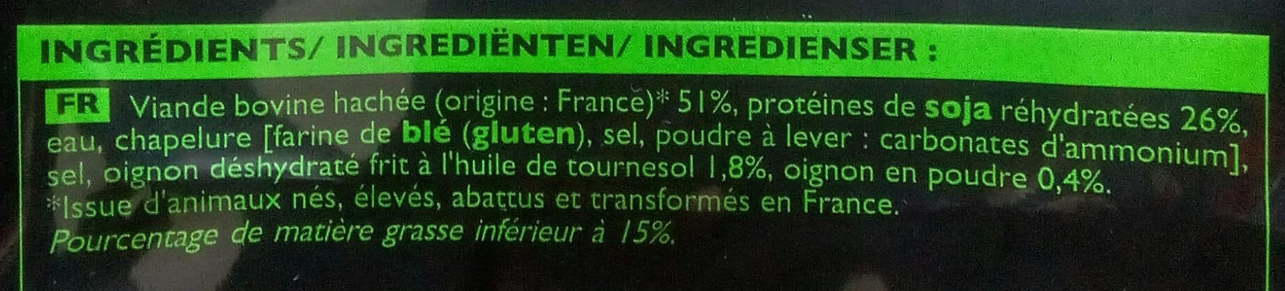 Picard Boulettes au Bœuf et aux Oignons Crues packshot