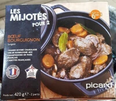 Picard Boeuf bourguignon packshot