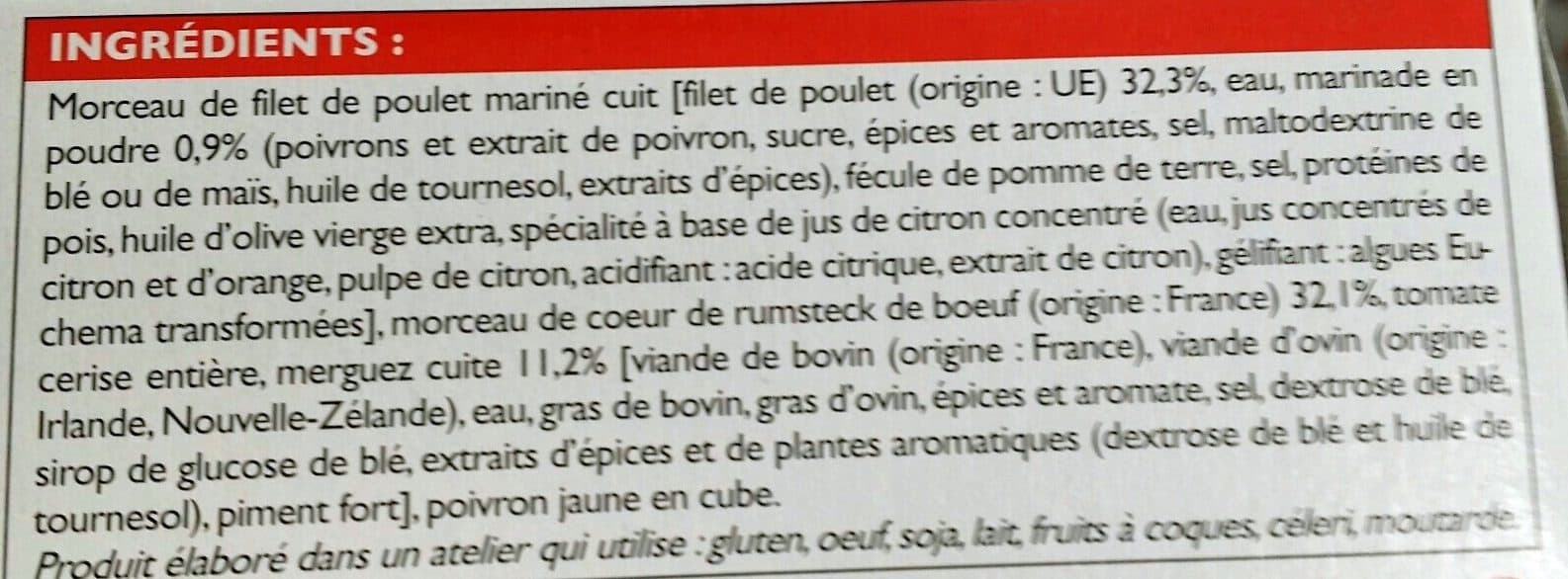 Picard 2 brochettes Mixed Grill packshot